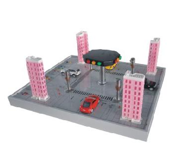 十字路口交通燈實訓(xùn)系統(tǒng)