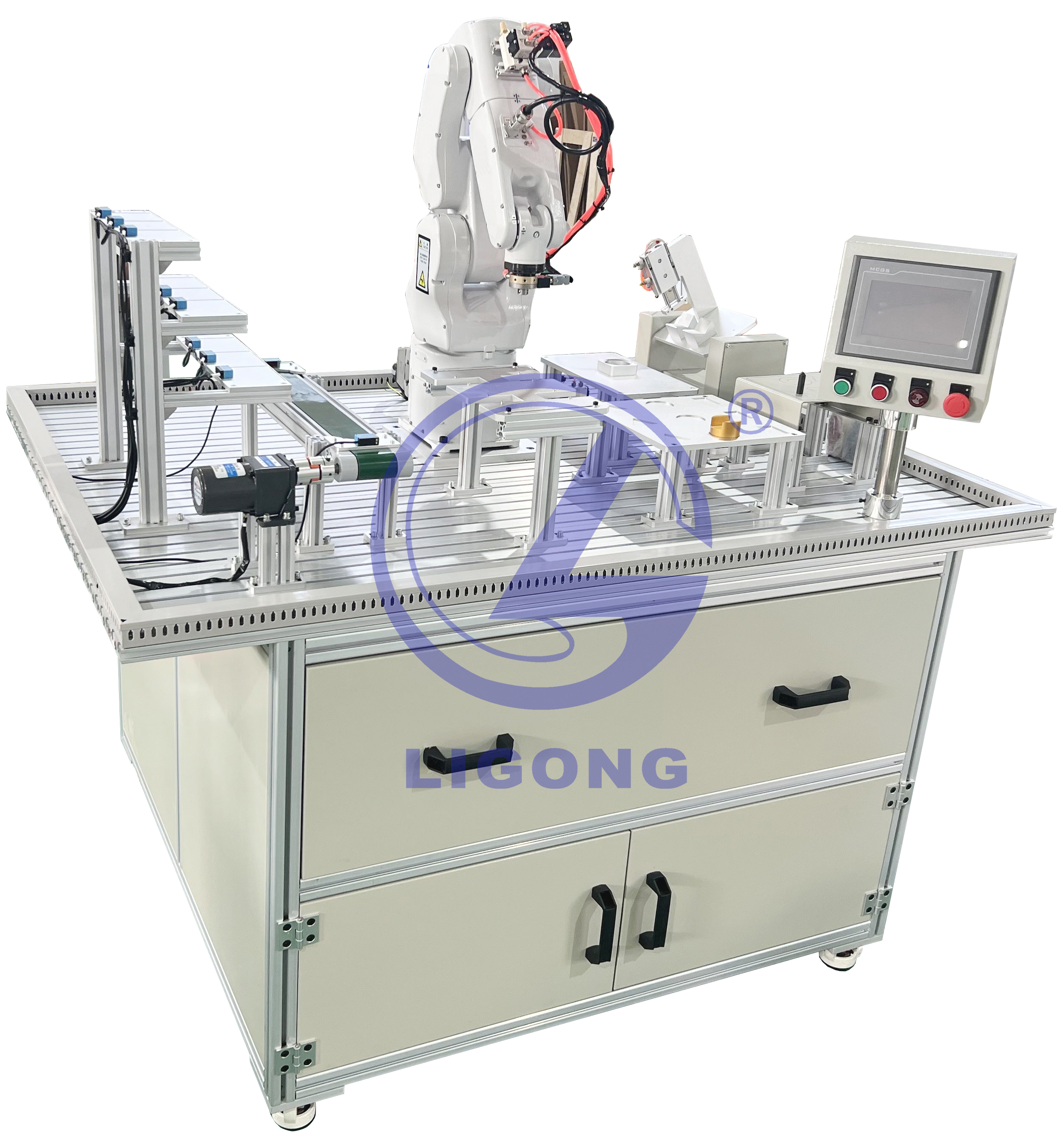 埃夫特工業(yè)機(jī)器人實(shí)訓(xùn)平臺(tái)裝置